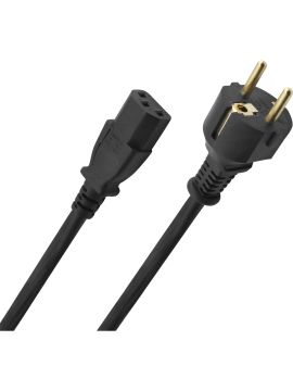 Сетевой кабель Oehlbach PERFORMANCE Powercord C13, 1.5m black (D1C17040)
