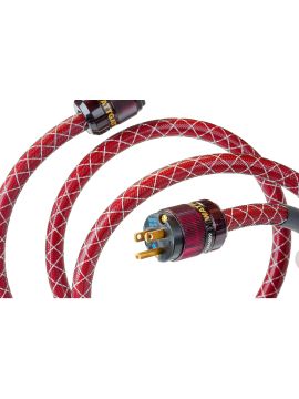 Силовой кабель DH Labs Red Wave Cable 15 amp (IEC-Schuko) 2m