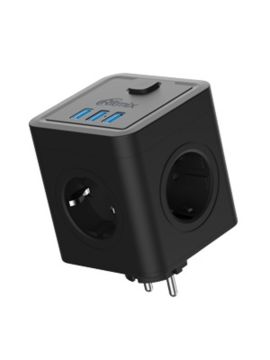 Сетевой фильтр Ritmix RM-043 Black