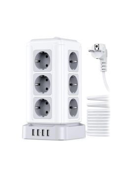 Сетевой фильтр Ritmix RM-2124 White